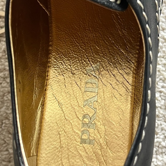 Authentic💯 PRADA Platform sneakers in black. - Picture 10 of 11